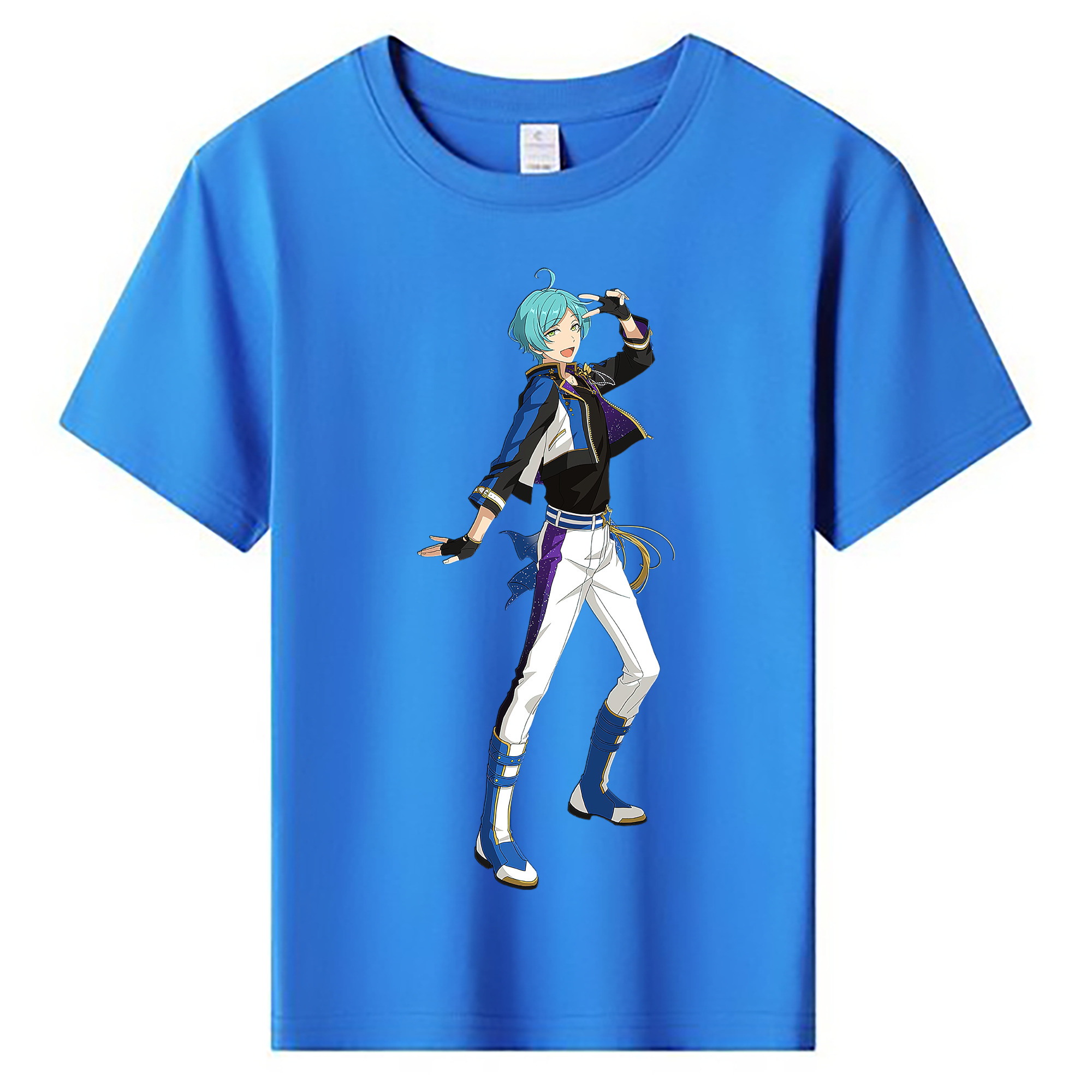 （画像用） あんさんぶるスターズ! Ensemble Stars 綿100％キッズTシャツ（フロントプリント）
